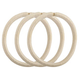 Blonde snagless thick elastics designed for strong grip and seamless hold, ideal for long, thick hair styles.