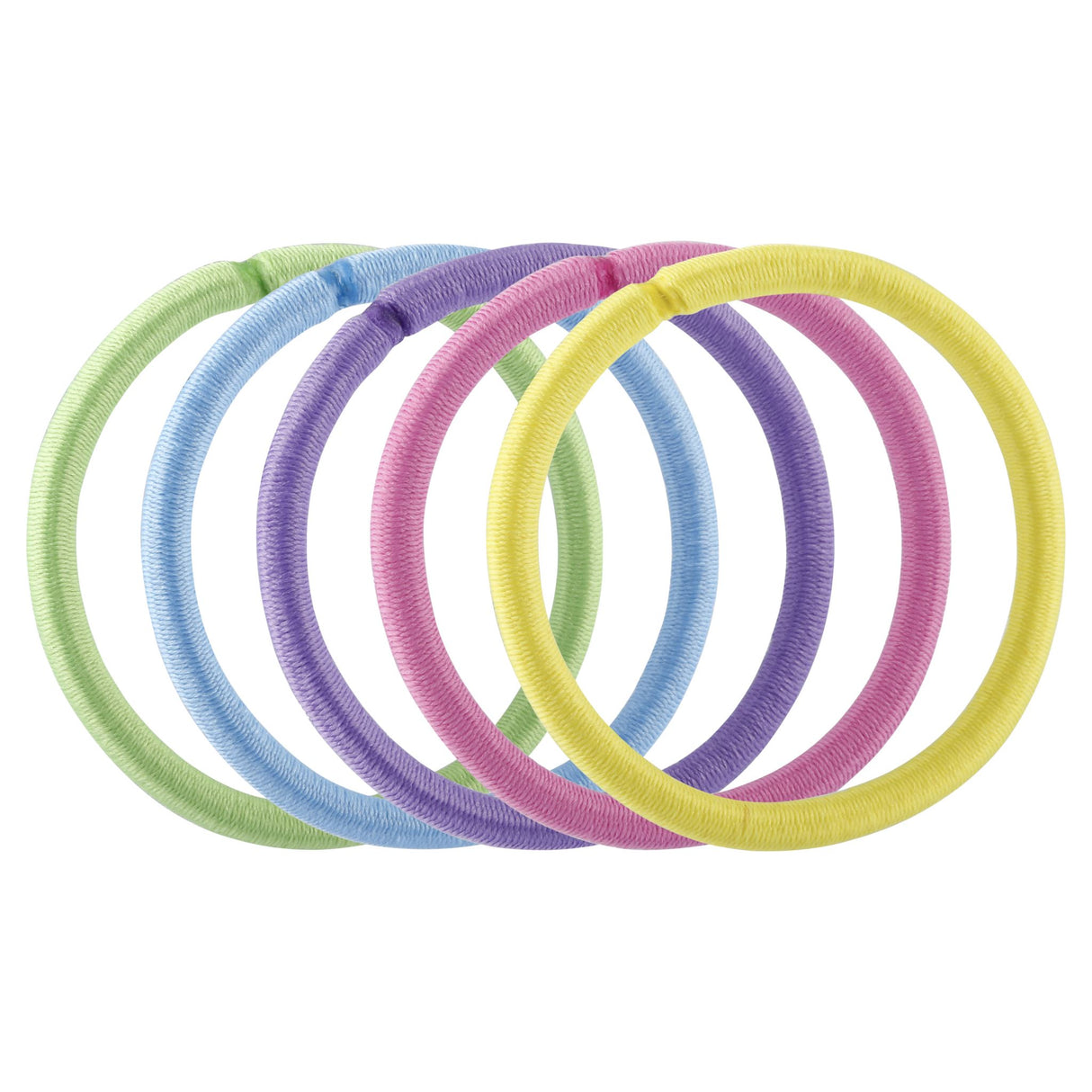 Lady Jayne Snagless Thick Elastics pack of 10, designed for secure, snag-free hold on long, thick hair.