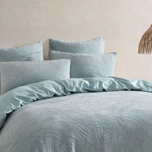 Super King - Qulit/ Duvet Cover Set - KAIA SAGE by Platinum