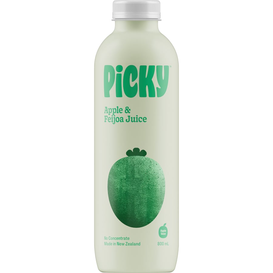 Picky Fruit Juice Apple & Feijoa - Bottle 800mL