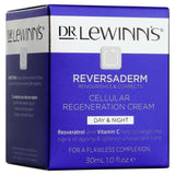 Dr. LeWinn's Reversaderm Cellular Regeneration Cream in 30mL, a luxurious anti-aging cream for youthful, radiant skin.