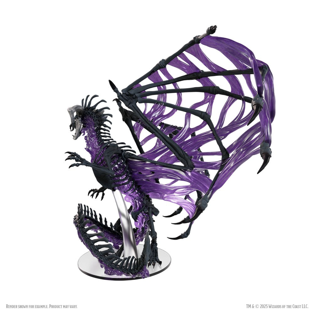 D&D Icons of the Realms: Boxed Miniature  - Black Dracolich