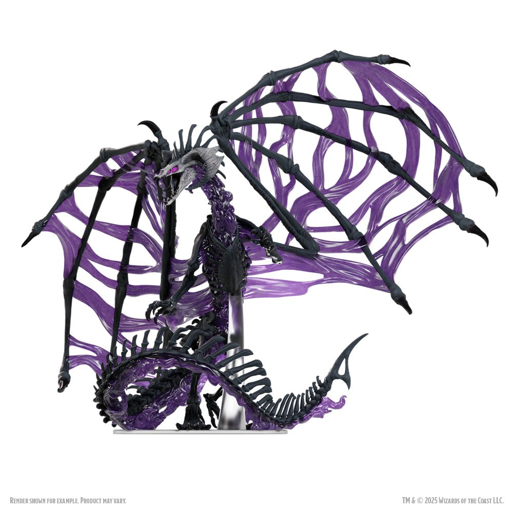 D&D Icons of the Realms: Boxed Miniature  - Black Dracolich