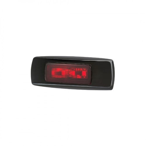 9-33V MDL68 LED REAR END OUTLINE MARKER RED 0.5M BLACK - NARVA