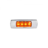 9-33V MDL68 LED SIDE DIRECTIONAL INDICATOR AMBER 0.5M CHROME - NARVA