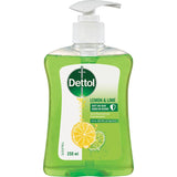 Dettol Liquid Hand Wash Lemon & Lime Pump 250mL