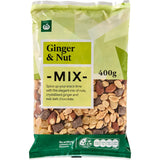 Woolworths Snack Mix Ginger & Nut 400g