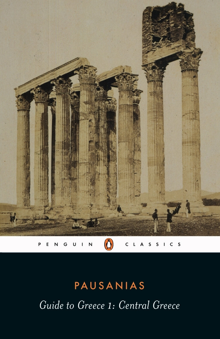 "Classic travelogue by Pausanias capturing ancient Greece's beauty, history, and cultural legends for modern explorers."