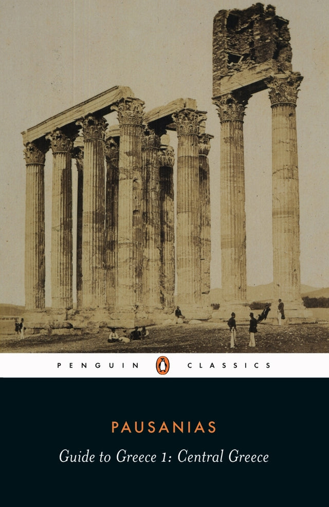 "Classic travelogue by Pausanias capturing ancient Greece's beauty, history, and cultural legends for modern explorers."