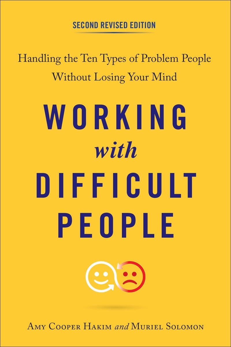 Guidebook cover for "Working With Difficult People," featuring strategies to handle challenging workplace personalities.