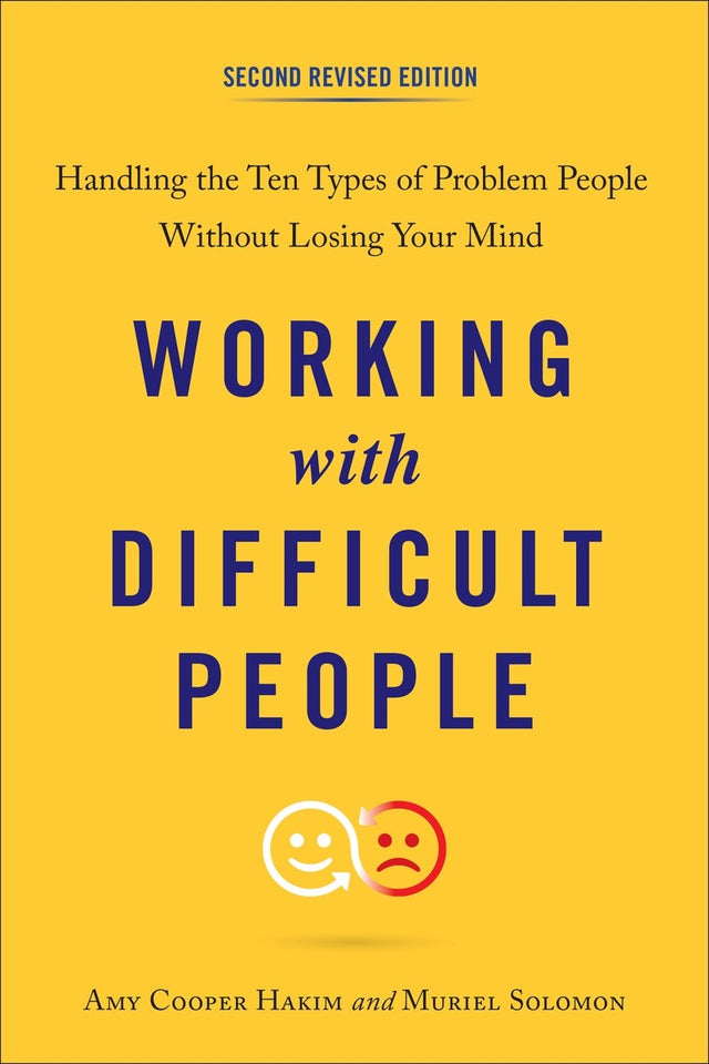 Guidebook cover for "Working With Difficult People," featuring strategies to handle challenging workplace personalities.