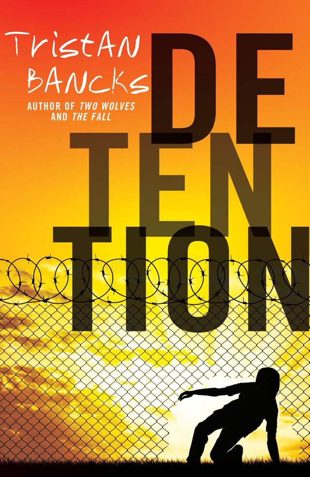 Cover of 'Detention', a gripping novel about Sima's escape and moral dilemmas in pursuit of freedom, published by Penguin Australia.