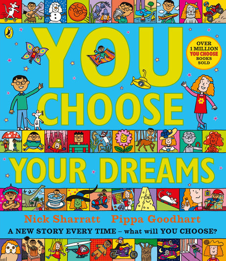 Enchanting picture book "Just Imagine" invites children to choose their own adventures with vibrant illustrations by Nick Sharratt.