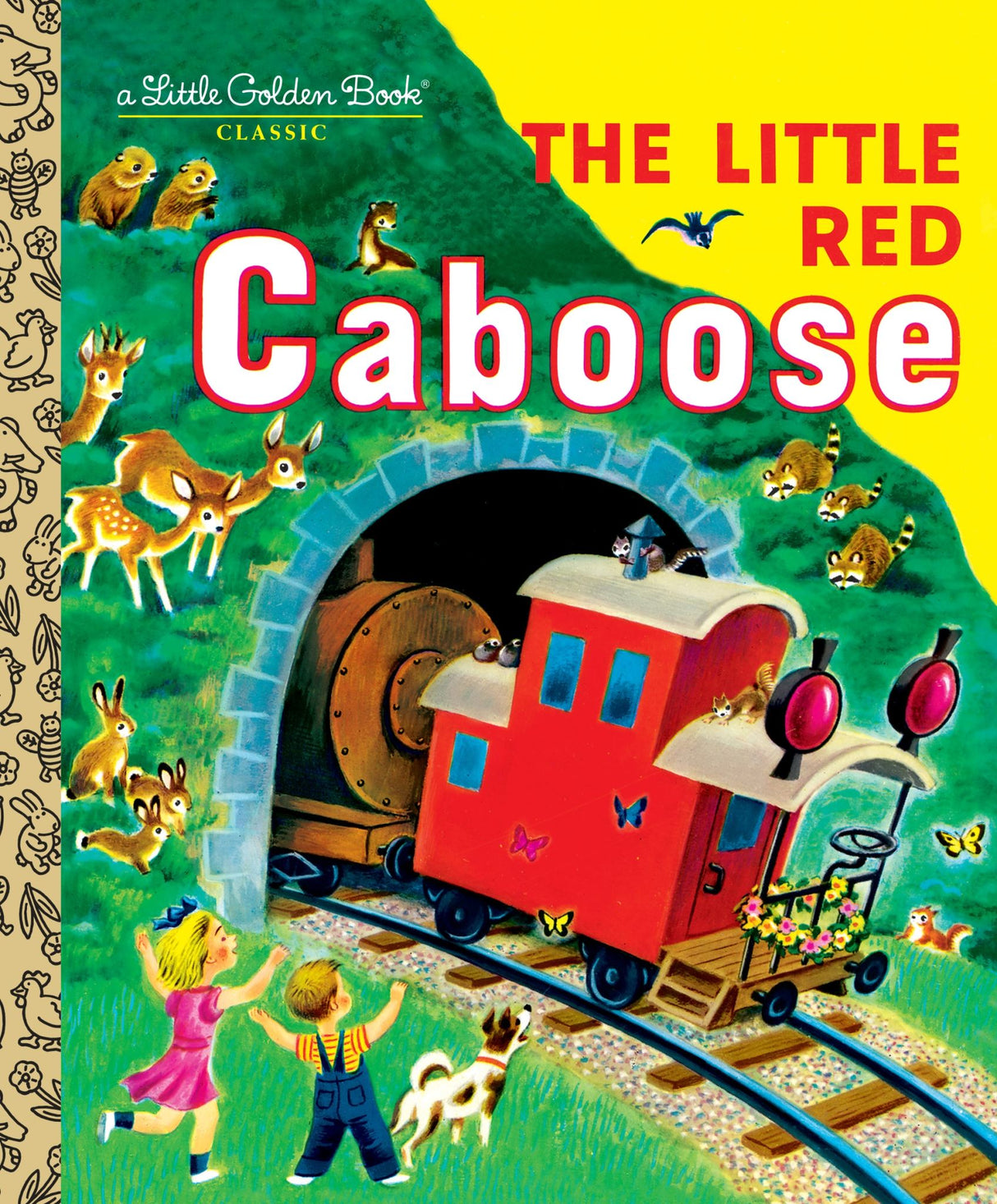 Little Golden Book -  The Little Red Caboose