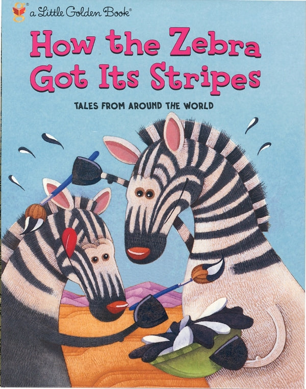 Little Golden Book -  How The Zebra Got Its Stripes