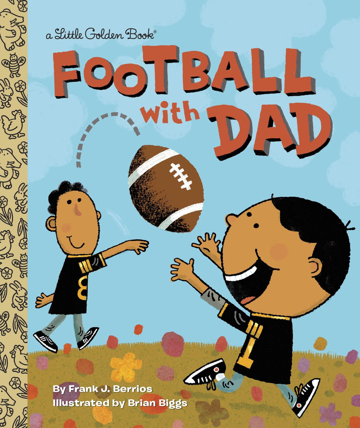 Little Golden Book -  Football With Dad