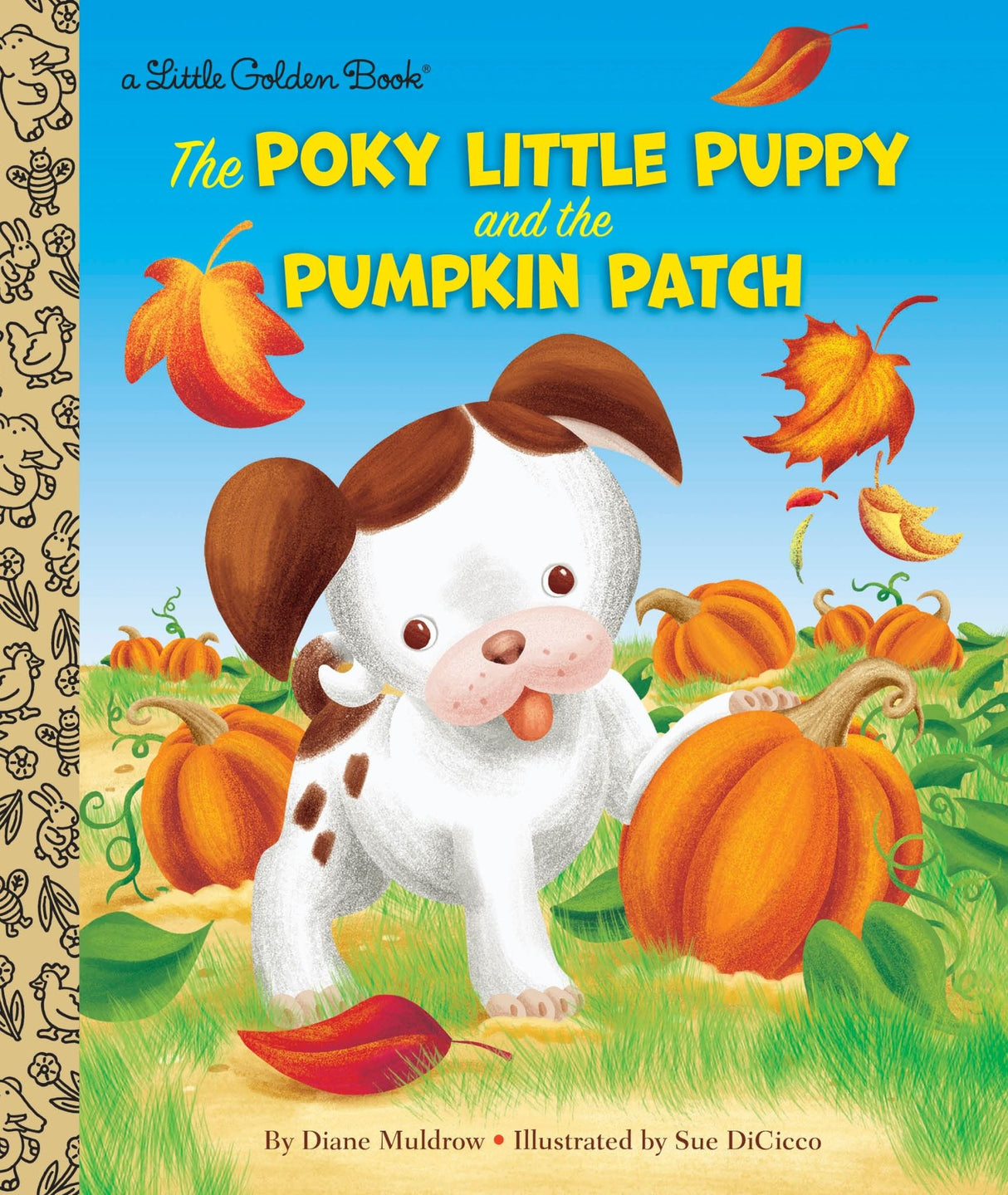 Little Golden Book -  The Poky Little Puppy And The Pumpkin Patch