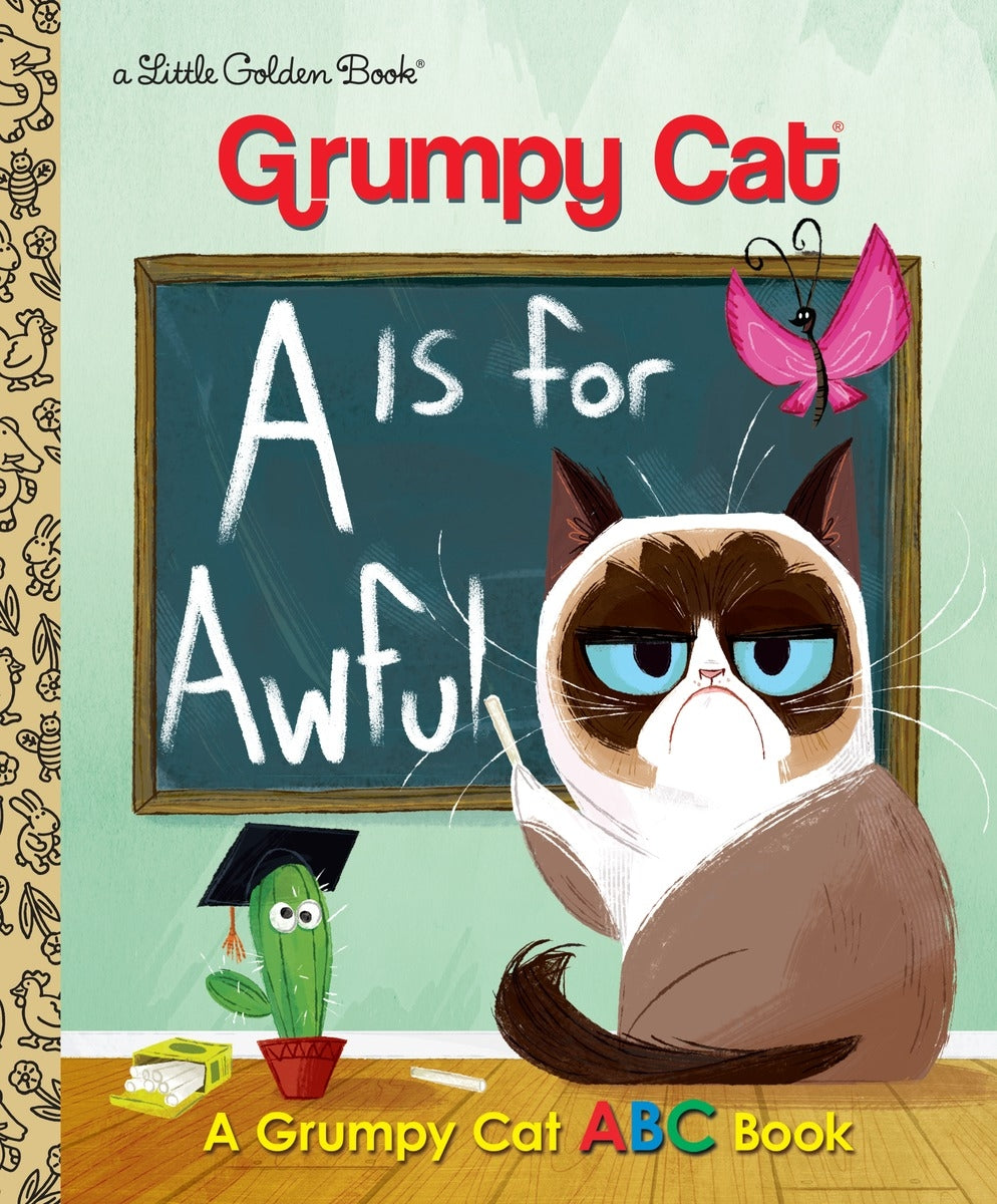 Little Golden Book -  Grumpy Cat A Is for Awful