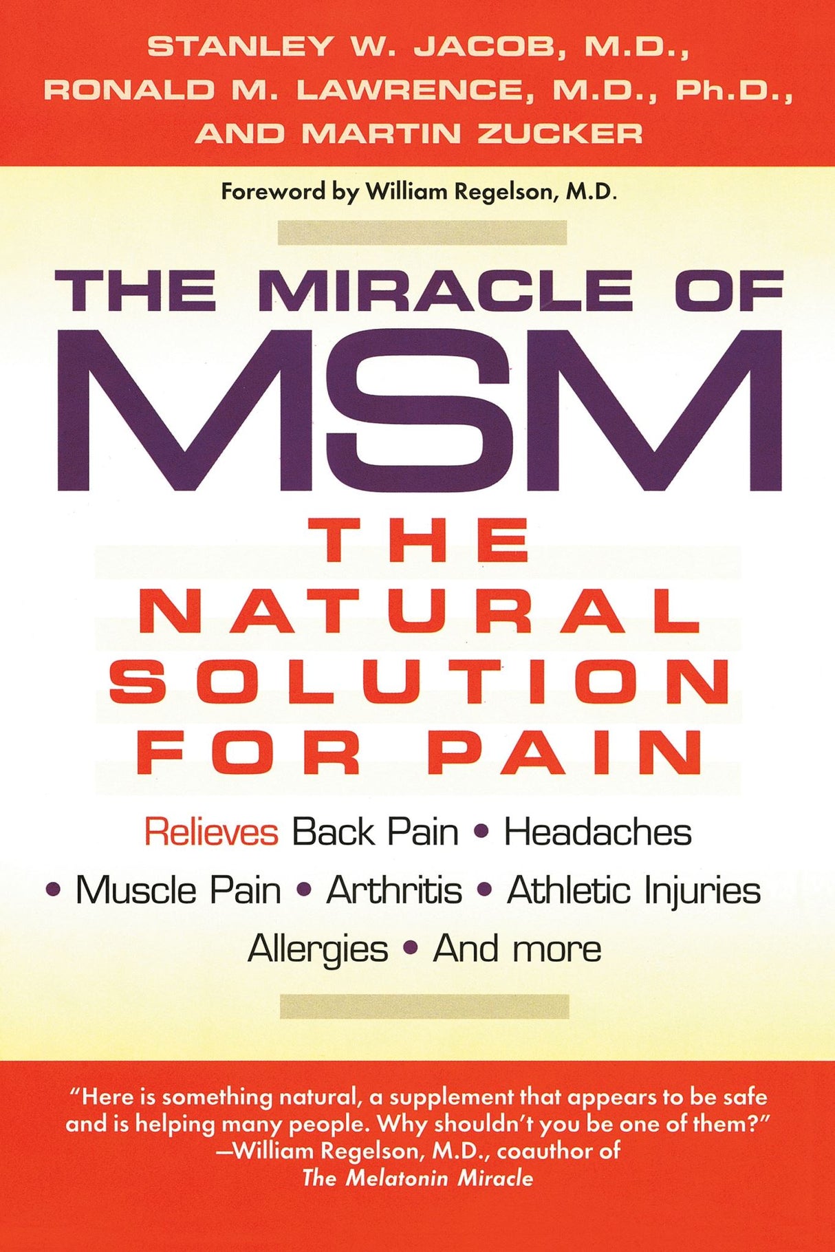 The Miracle of MSM: The Natural Solution to Pain