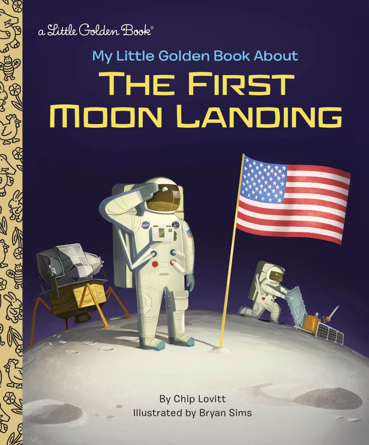 Little Golden Book -  My Little Golden Book -  About The First Moon Landing