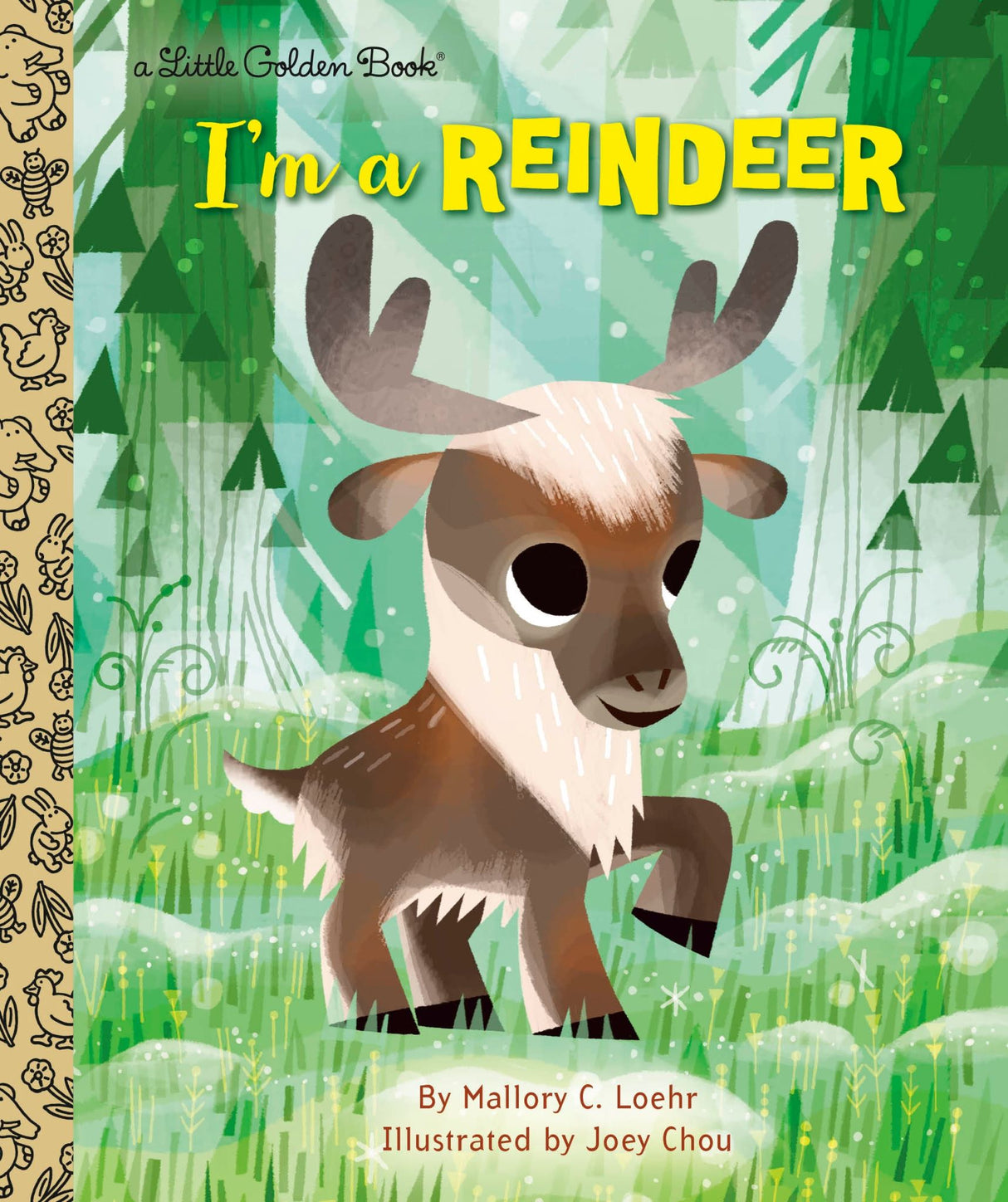 Little Golden Book -  I'm a Reindeer