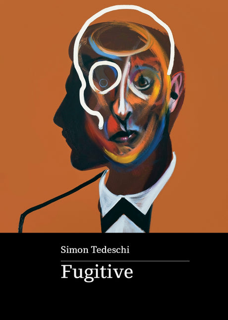 Cover of "Fugitive" by Simon Tedeschi, a trade paperback blending history, music, and emotional storytelling.