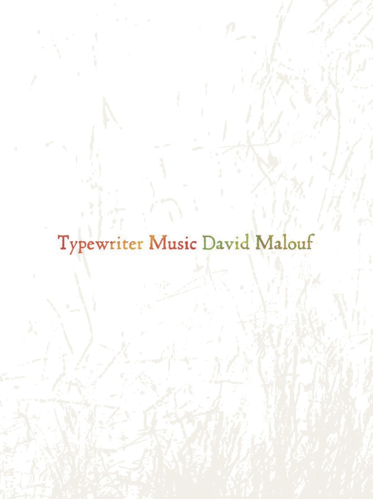 Typewriter Music