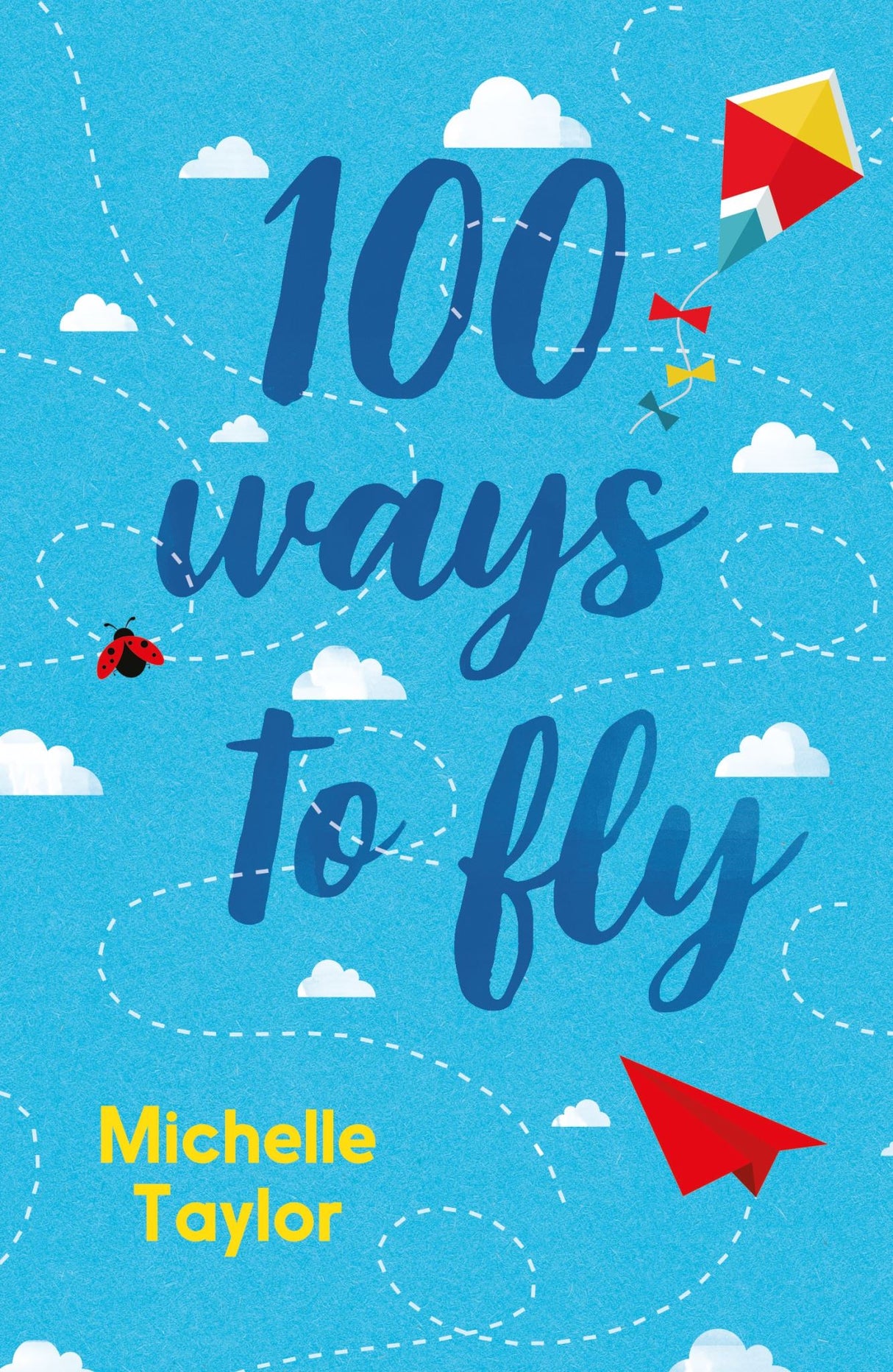 Poetry anthology '100 Ways to Fly' with 144 pages of diverse poems to uplift and inspire.