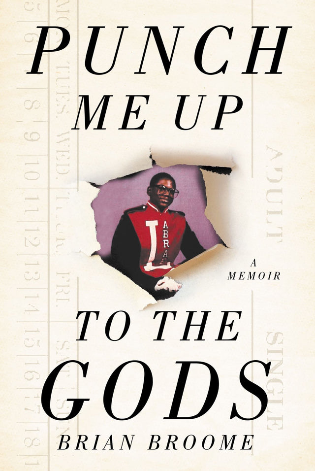 Cover of "Punch Me Up to the Gods" by Brian Broome, a poignant debut exploring identity, race, and queerness.