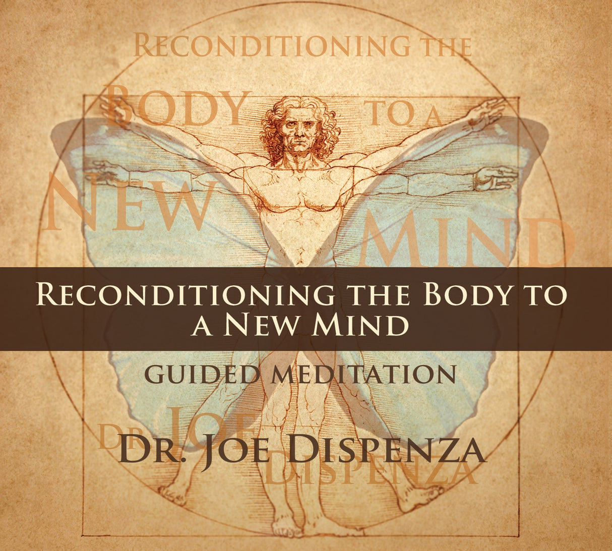 Guided meditation book by Dr. Joe Dispenza for mental and physical rejuvenation, promoting change through the Quantum Model.