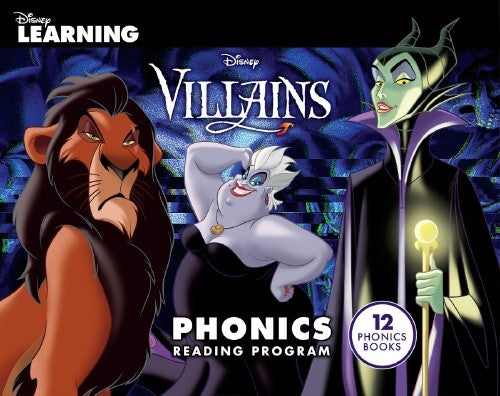 DISNEY VILLAINS: PHONICS READING PROGRAM (DISNEY LEARNING)