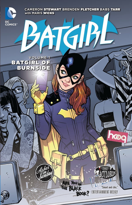 Batgirl Vol. 1: The Batgirl of Burnside graphic novel showcasing Barbara Gordon's modern superhero journey.