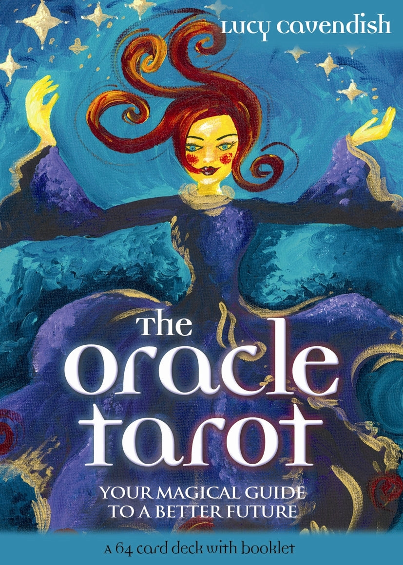 A beautifully crafted 62-card Oracle Tarot deck by Lucy Cavendish, designed for uplifting self-discovery and personal growth.