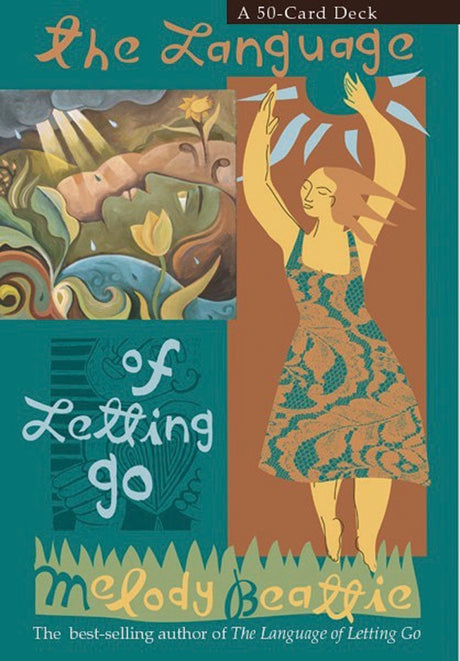 Beautiful illustration of The Language of Letting Go Cards by Melody Beattie, promoting mindfulness and emotional healing.