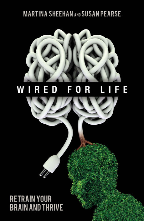 Cover of "Wired for Life" book, featuring insightful strategies to retrain your brain and overcome common fears for personal growth.