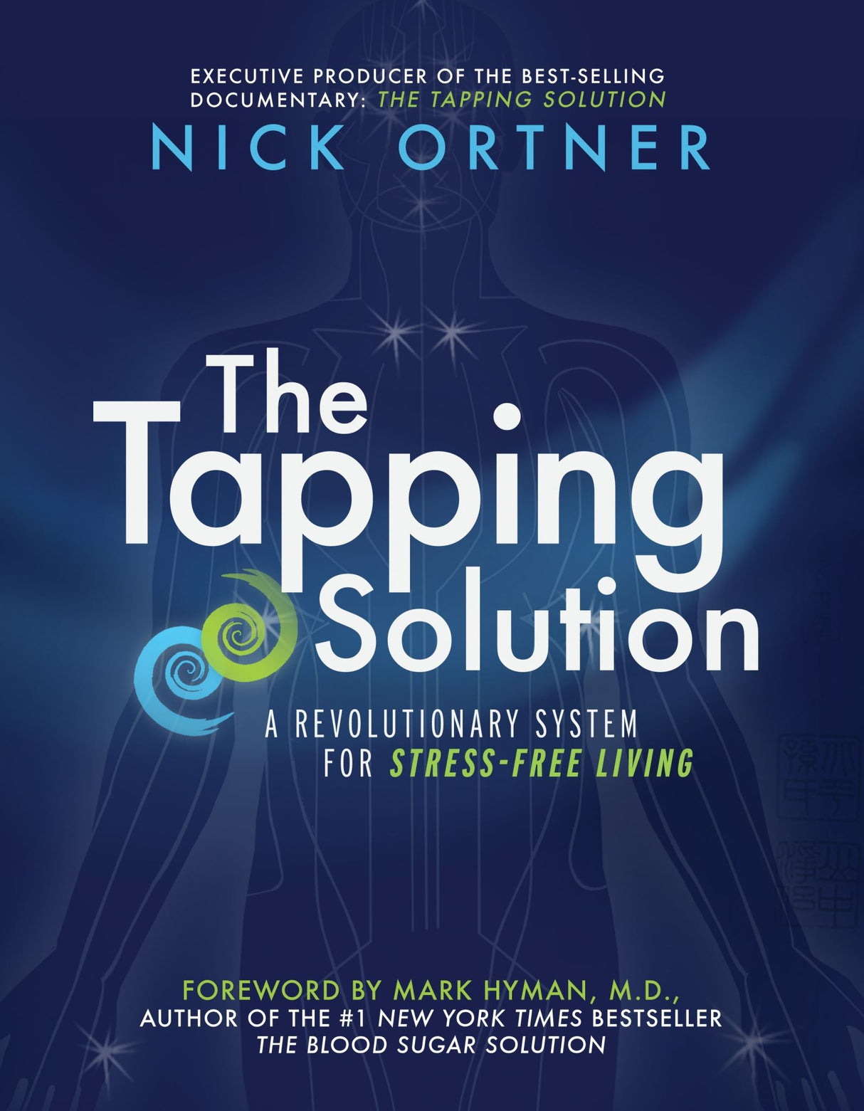 "Cover of 'The Tapping Solution' book, illustrating EFT techniques for stress relief and emotional balance."