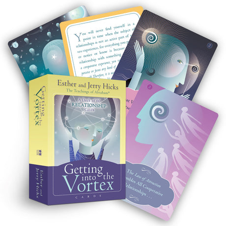 Beautifully illustrated tarot card deck guiding personal growth and manifesting abundance, authored by Esther Hicks.