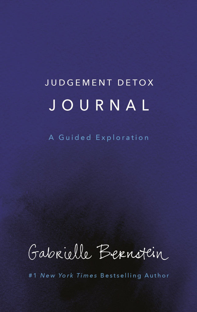 Transformative Judgement Detox Journal with 240 pages, guiding self-reflection and healing through Gabrielle Bernstein's teachings.