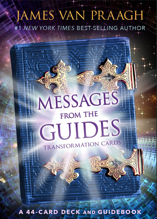 Vibrant deck of 44 illustrated transformation cards designed for spiritual growth and connection with Spirit Guides.