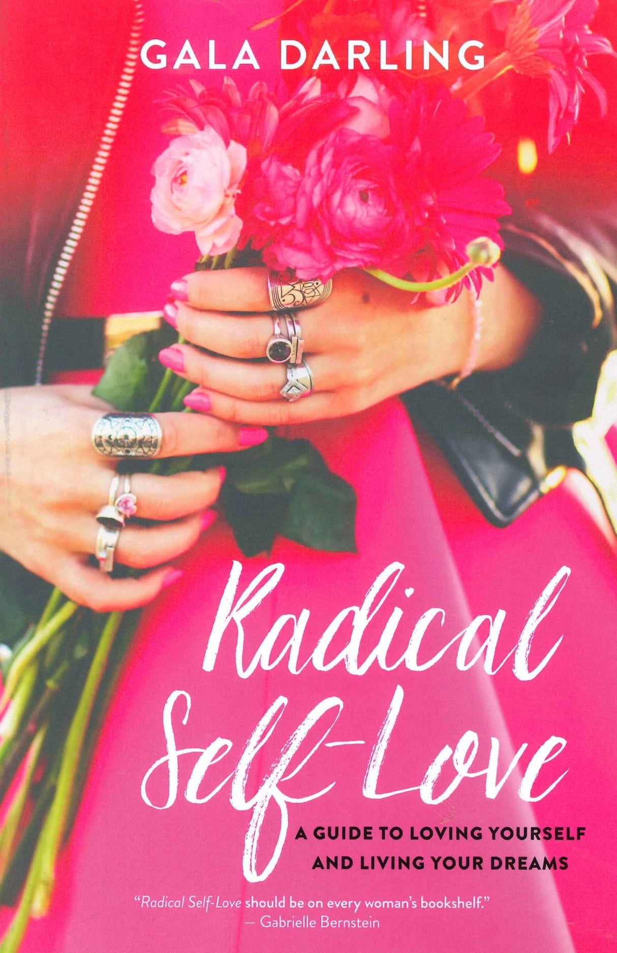 Cover of "Radical Self-Love" book by Gala Darling, featuring vibrant illustrations and inspiring self-help themes for personal growth.