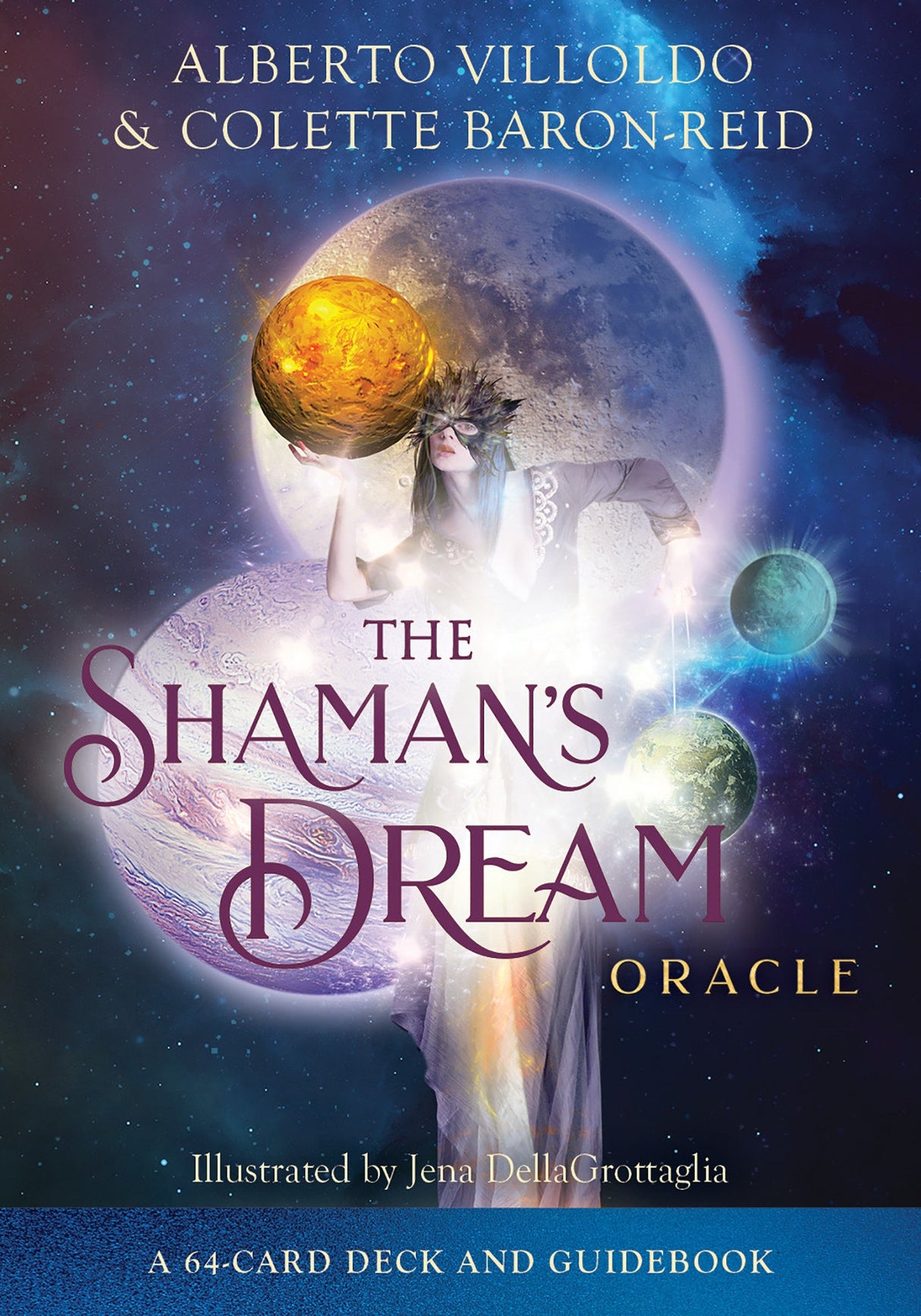 A beautifully illustrated oracle deck with 64 cards for exploring shamanic dreamwork and spiritual guidance.