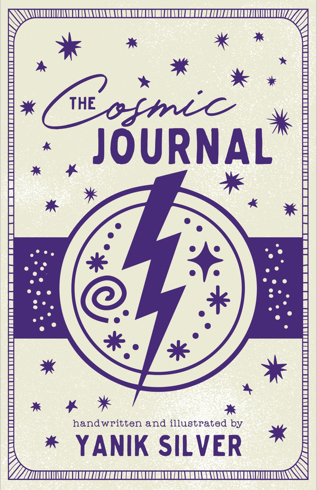 Whimsical 200-page Cosmic Journal offering insights and prompts for self-discovery and personal growth.