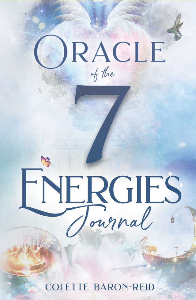 Oracle of the 7 Energies Journal: A 256-page guide for spiritual growth with journaling prompts, affirmations, and meditations.