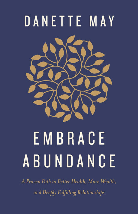 Transformational guide *Embrace Abundance*, offering daily insights for manifesting peace, purpose, and prosperity in life.