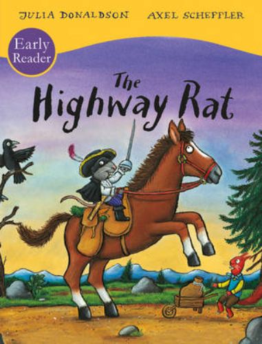 A charming early reader book featuring the Highway Rat, illustrated with humor and adventure for young readers.