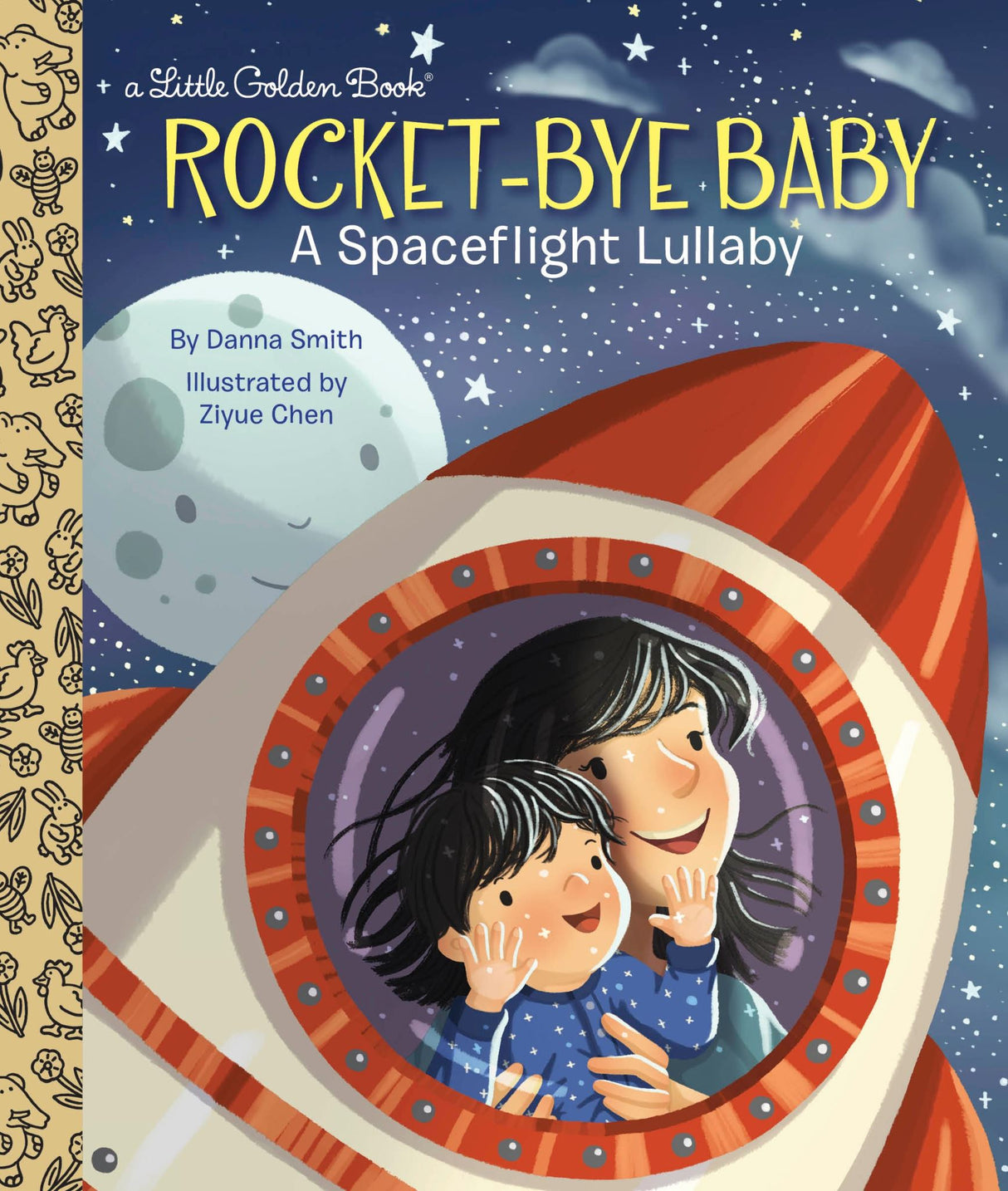 Little Golden Book -  Rocket-Bye Baby