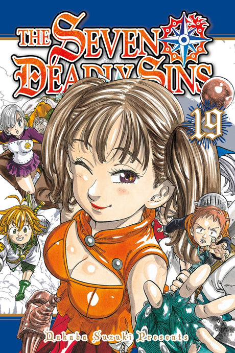 Cover of *The Seven Deadly Sins 19*, a gripping manga with 192 pages of action and fantasy published by Random House in 2017.