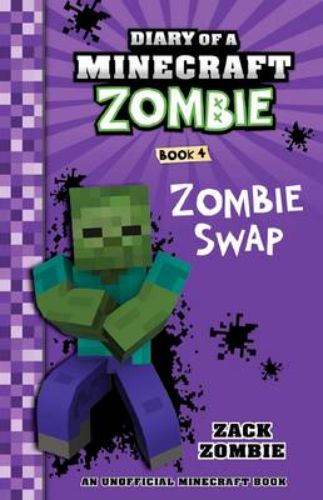 Cover of "Zombie Swap," a children's novel about friendship and adventure as Zombie navigates life in a human body.