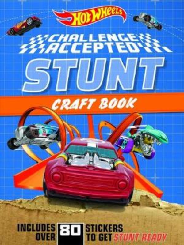 Activity book featuring Hot Wheels stunts, with 48 pages for kids to create custom ramps and track obstacles.