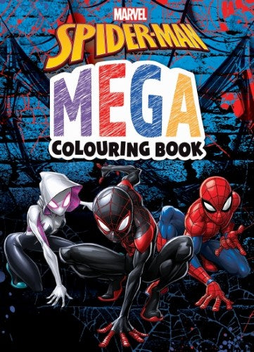 Spider-Man: Mega Colouring Book (Marvel: Featuring Miles Morales)